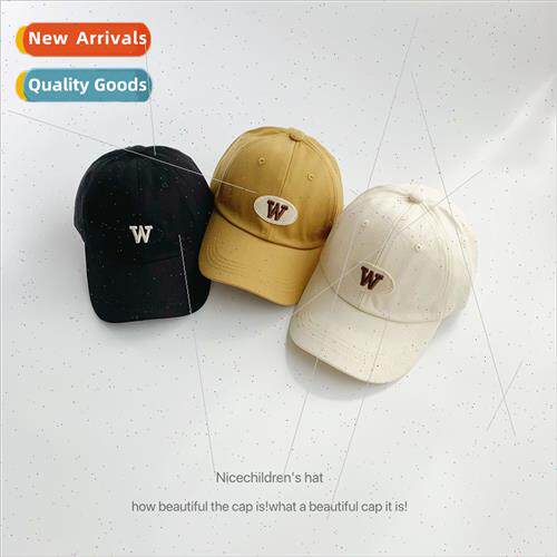 Small head circumference W letters baseball cap women soft t