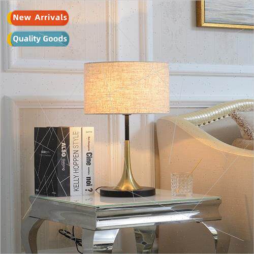 Scandinavian bedroom table lamp bedside living room American