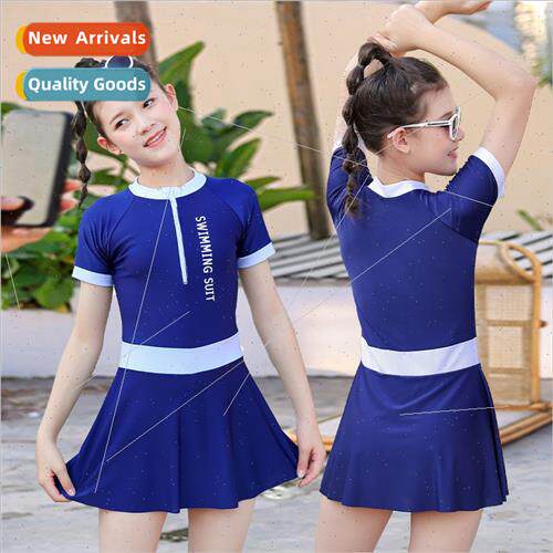 Girls swimsu one-piece cute skirt 1-12 years old in small ch