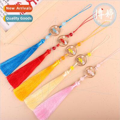 Colorful clouds tassel Chinese knot tassel ancient tassel pe