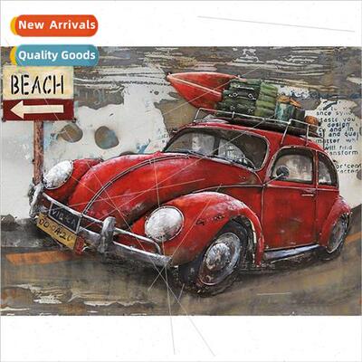 Diamond painting new modern Europe living room retro car ful