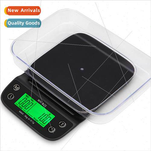 Electronic Coffee Scale wh Timer HBrewing 3KG Accuracy 0.1 K