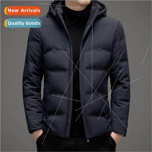 2023  winter warm middle-aged business casual whe duck down