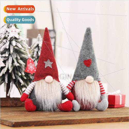 Christmas decoration faceless doll doll wind old man doll or