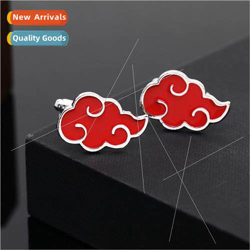 Europe Uned States jewelry Naruto red cloud sleeve nails men