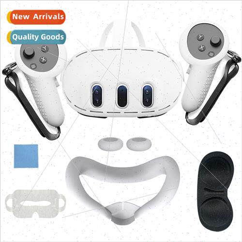 Quest3 licone Protective K Meta Host Grip Case Eye Mask ocul