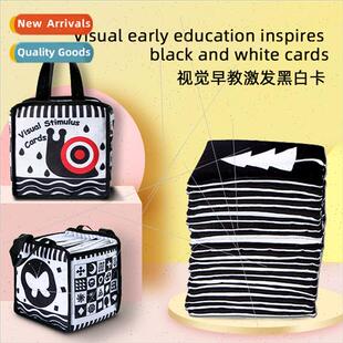 cards visual early black educ baby whe card Baby stimulation