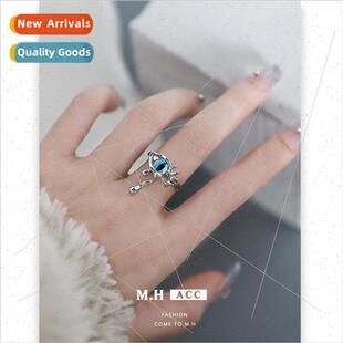 Women Vintage Finger Eye Rin Index Ring che Devil Minimalist