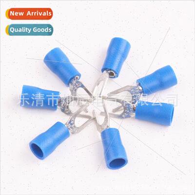 25pcs Cold Pressed Terminals Blue Forked Terminals SV2-4.3mm