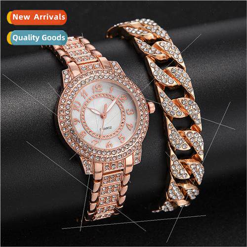 New fashion diamond steel bwatch men large dial nd versatile