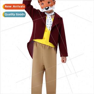 Fox Father Costume Halloween Chil Cos Movie Playing New Role
