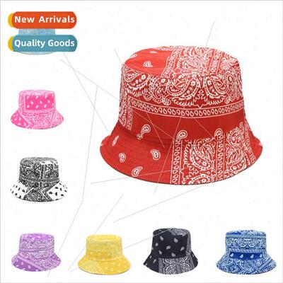 Europe Uned States wind cashew print fisherman hat sub Korea