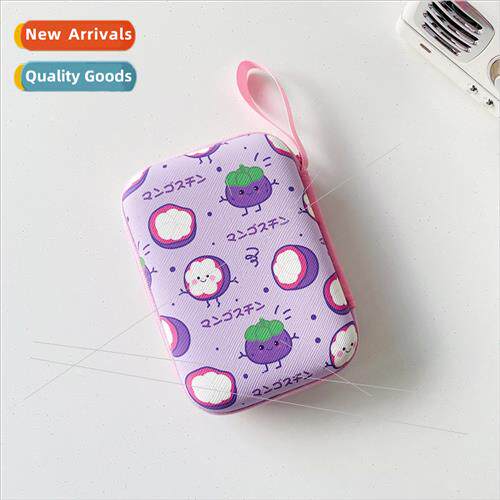 Mobile Power Box Travel Organizer Leather Coin Purse Headpho