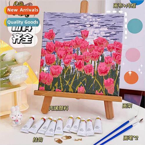 Digal oil painting diy filling oil painting simple handmade
