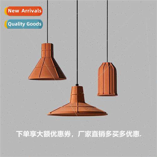 Orange light nostalgic industrial cafe modern minimalist cem