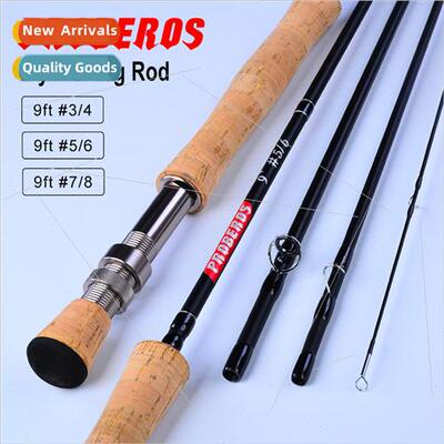 PRO BEROS Fly Fishing Rods 9 feet 2.7 meters four sections h