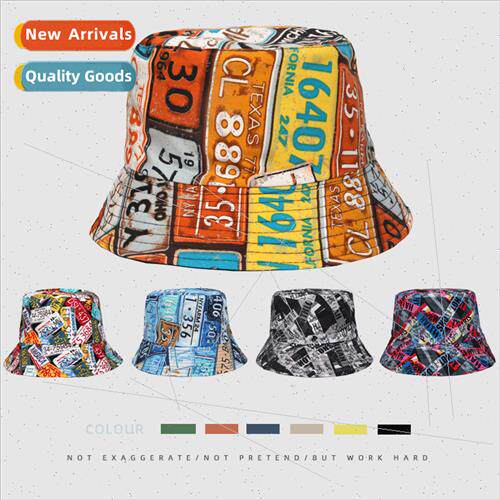 Europe Uned States new 3D printing pattern fisherman hat tie
