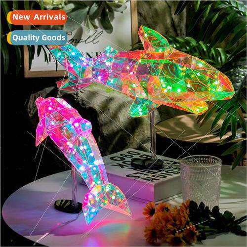 APP colorful point control whale dolphin creative luminous b