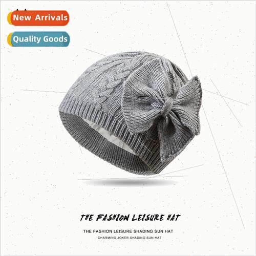 Children fall winter hats new woolen cap female sweet lovely