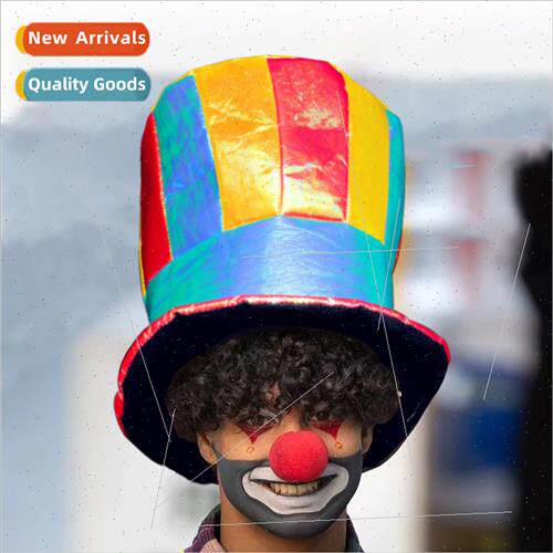 Barrel High Hat  Barrel Bowler Hat Gold Cloth Bowler Hat Fla