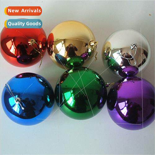8cm Christmas plating ball hotel shopping mall KTV window we