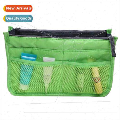 Double Zipper Handheld Storage Bag Multi-purpose Toiletries