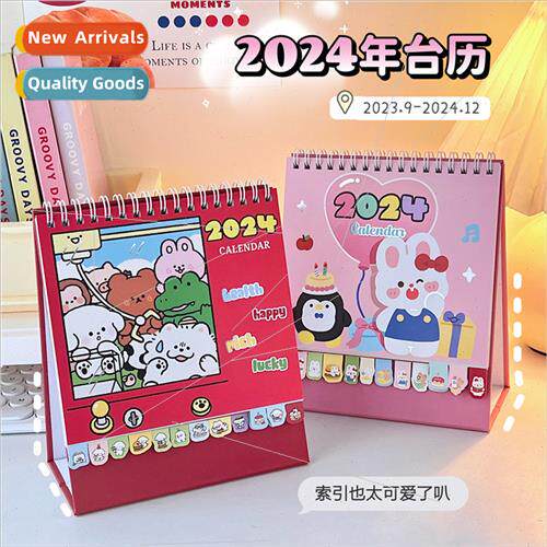Co-ed original model 2024 cute cartoon desk calendar book st
