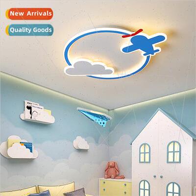 Children lamp bedroom light creative cartoon clouds ceiling