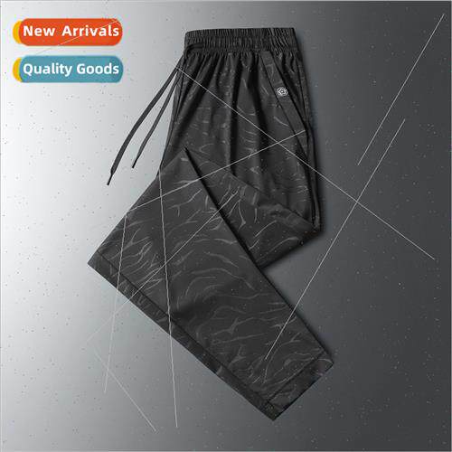 2023 summer men pants quick-drying men plus size sweatpants