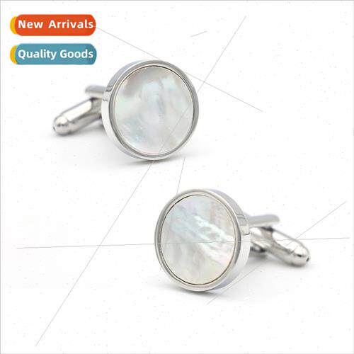 Classic Men  Jewelry Buttons适用French Shirts Round Shell Cu