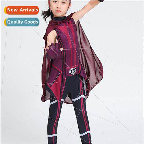 Scarlet Wch Girl Superhero Costume Kids Halloween Role Play