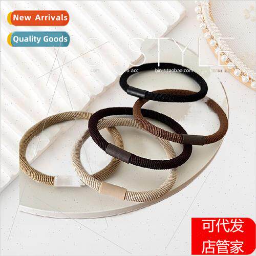 Korea  basic good to use leather bbrown color earth color di