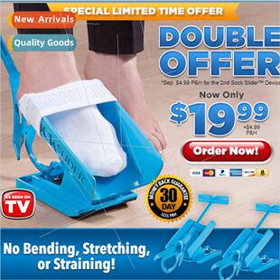 Sock Slider Wearing sock Creative Lazy Aid Produ slider