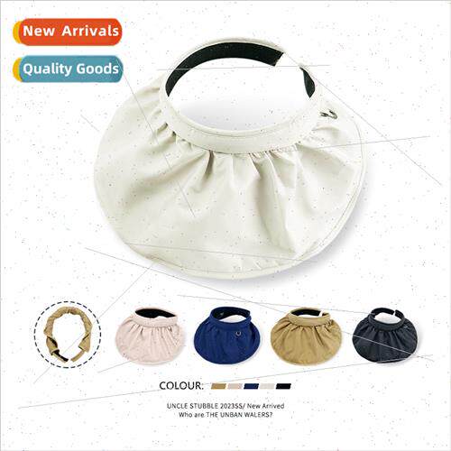 Banana shell sun hat female summer new hollow top sun hat ou