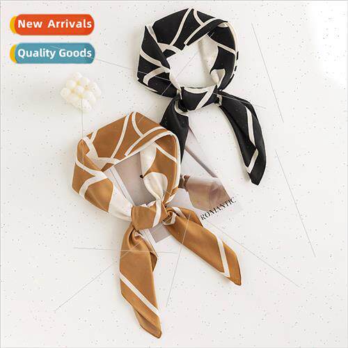 Fashion commuter small square scarf female elegant temperame