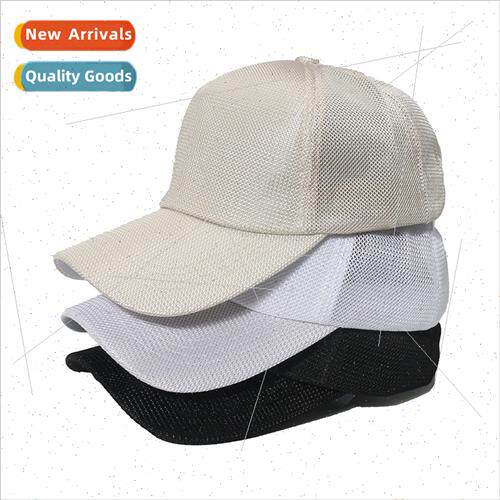 Outdoor fishing cap men summer solid colour light board mesh