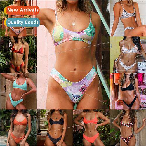 New Bikini Sexy Swimsu Europe Triangle Multicolor Womens Spl