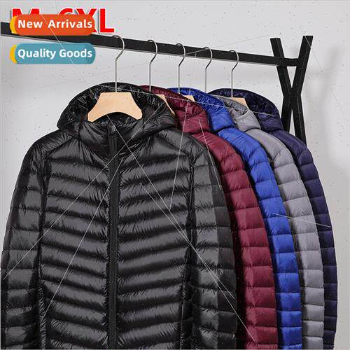 ght down jacket men large size fall winter sports lightweigh