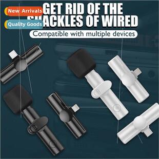 Wireless lavalier microphone cell phone live microphone outd