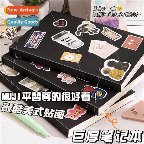 ttle red book extra thick A5 blank notebook retro students p