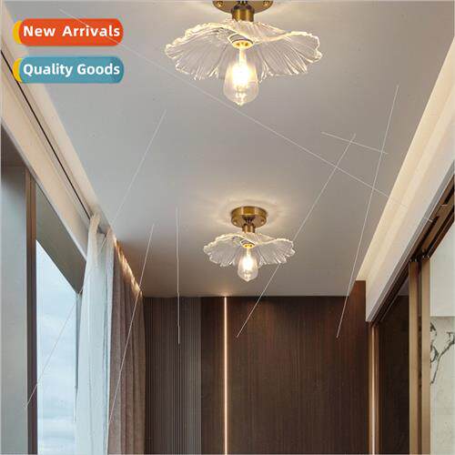 Glass aisle light corridor lamps lanterns modern minimalist