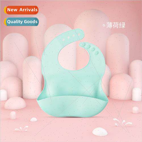 Baby eating bibs waterproof bibs  children silicone super so
