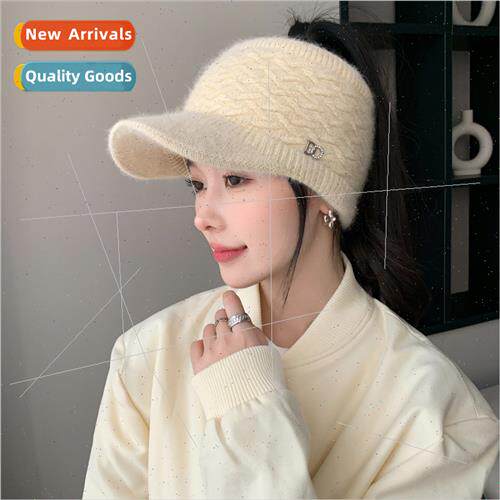 Autumn winter empty top duck tongue cap female Korea  rabb h