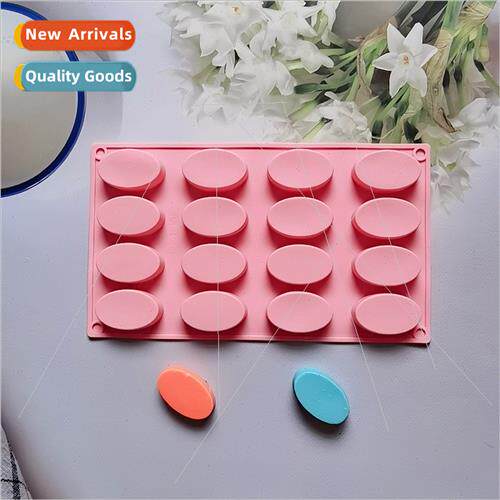 New 16 oval 574 donut chocolate silicone mold DIY ice candy