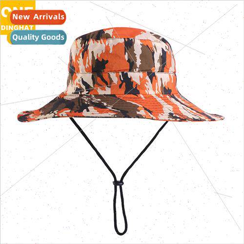 Hat men women summer sun hat large brim sunscreen windpromen