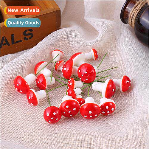 Plant Mini Foam Colorful Mushroom Micro Landscape Pot Landsc