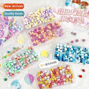 Pellets Wax Compartment Pack Stamp Fire DIY Paint