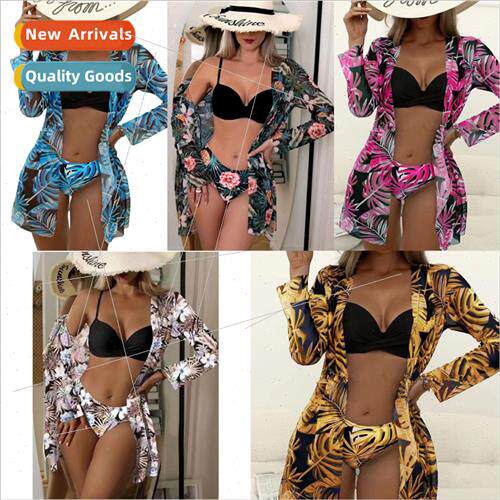 2023 New Europe Spl Swimsu Women Fashion Three Piece Bikini