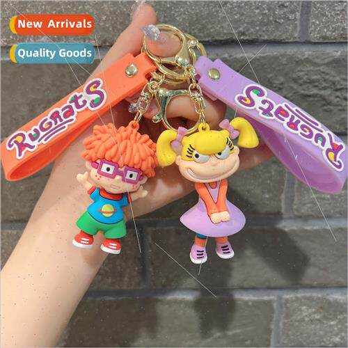 Soccer boy keychain jewelry silicone cartoon accessories cha