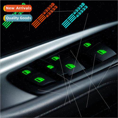 Car function button swch button fluorescent car stickers wat